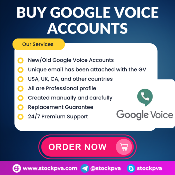 Buy Google Voice Accounts