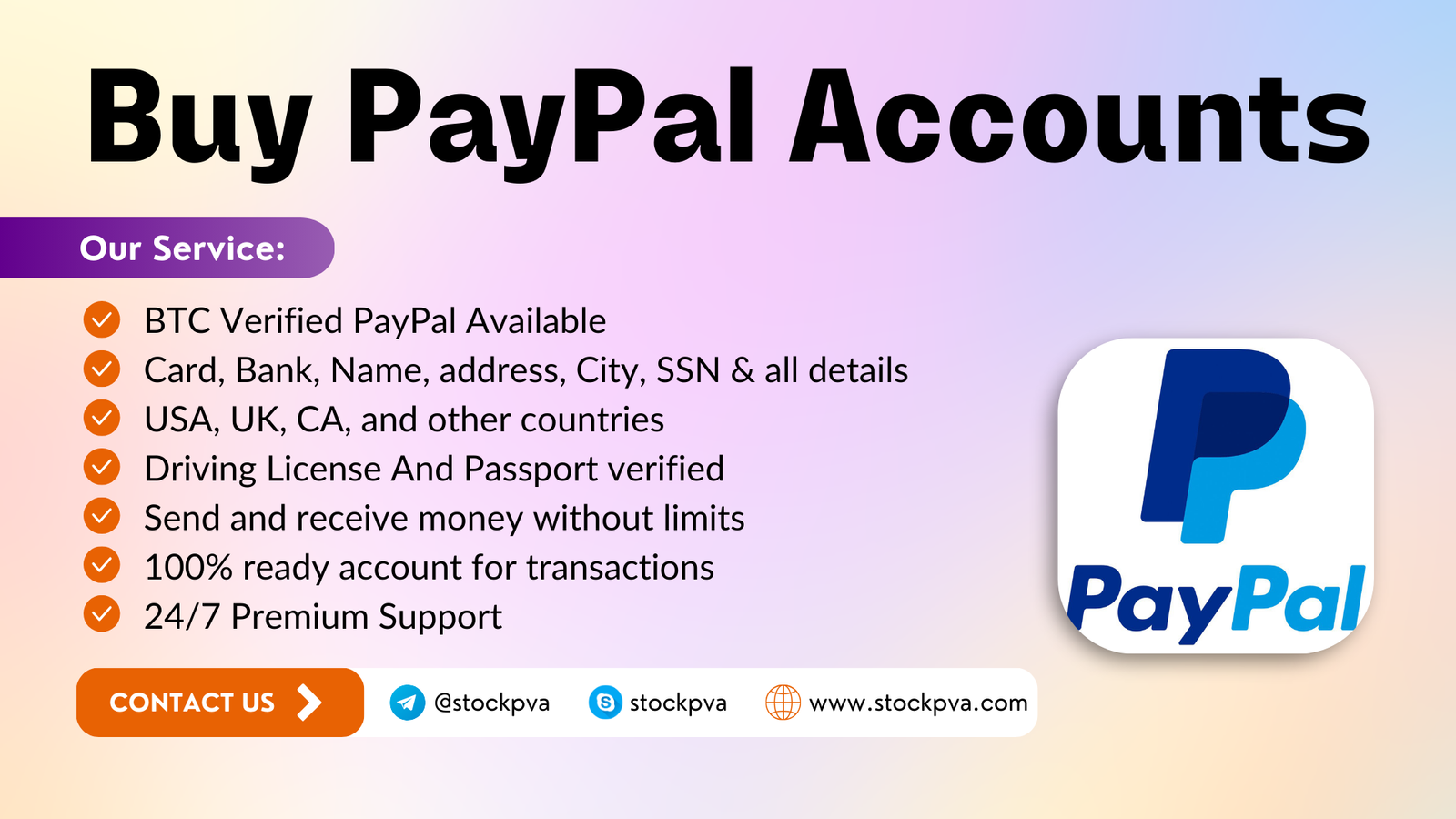 buy verified paypal accounts