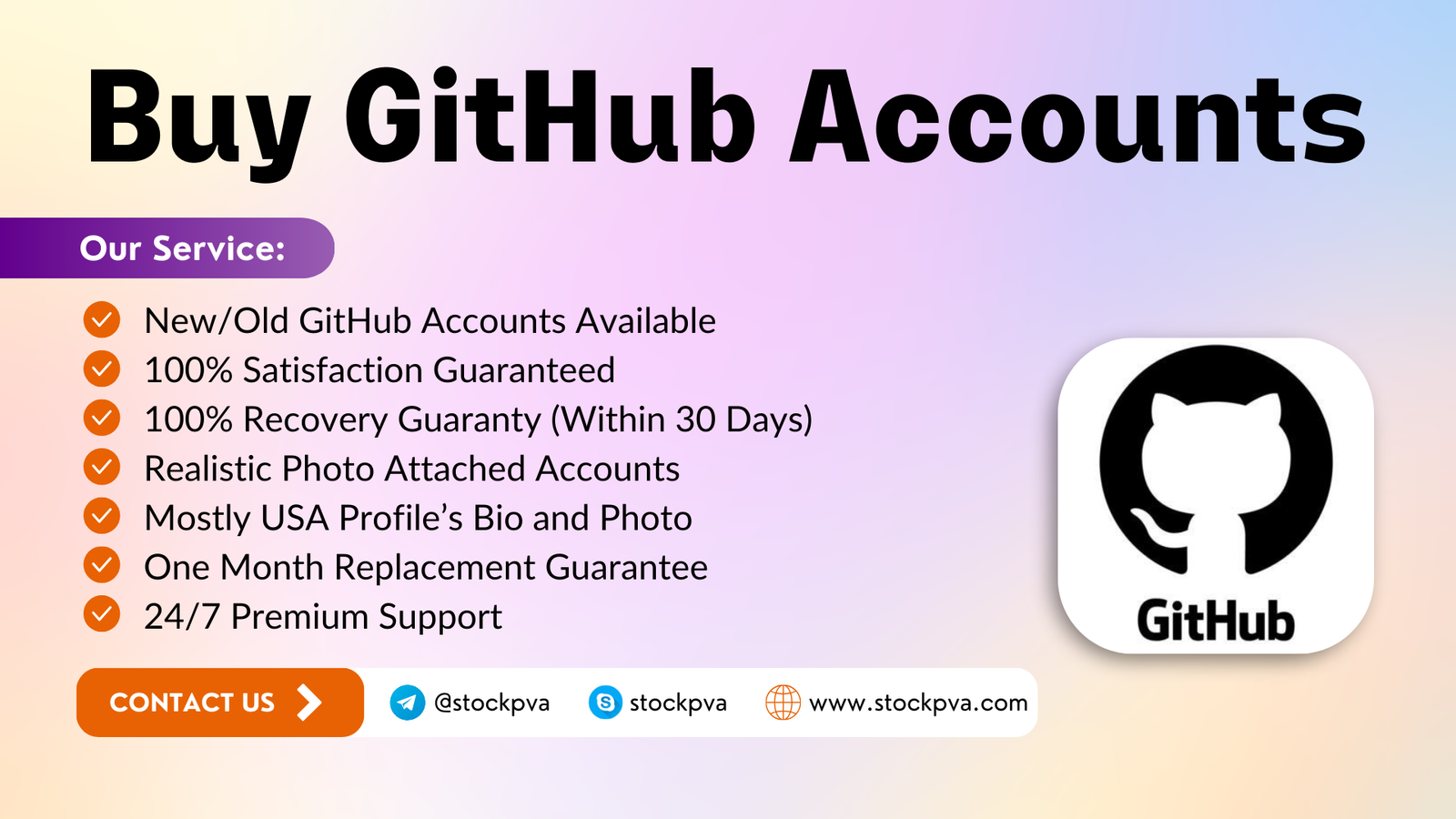 Buy GitHub Accounts