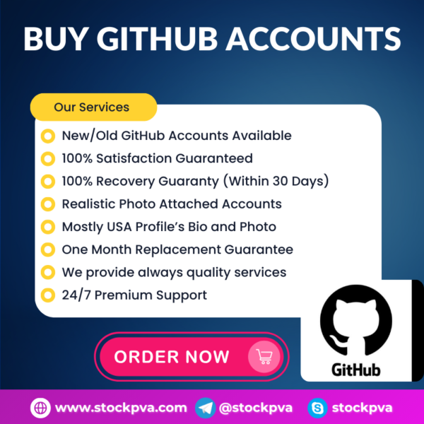 Buy GitHub Accounts