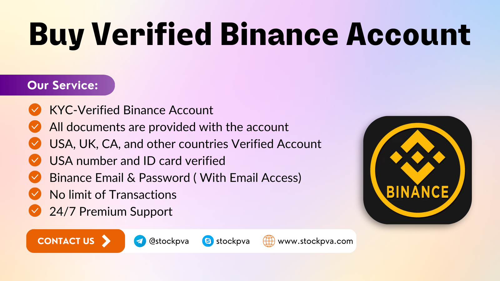 Buy Verified Binance Account