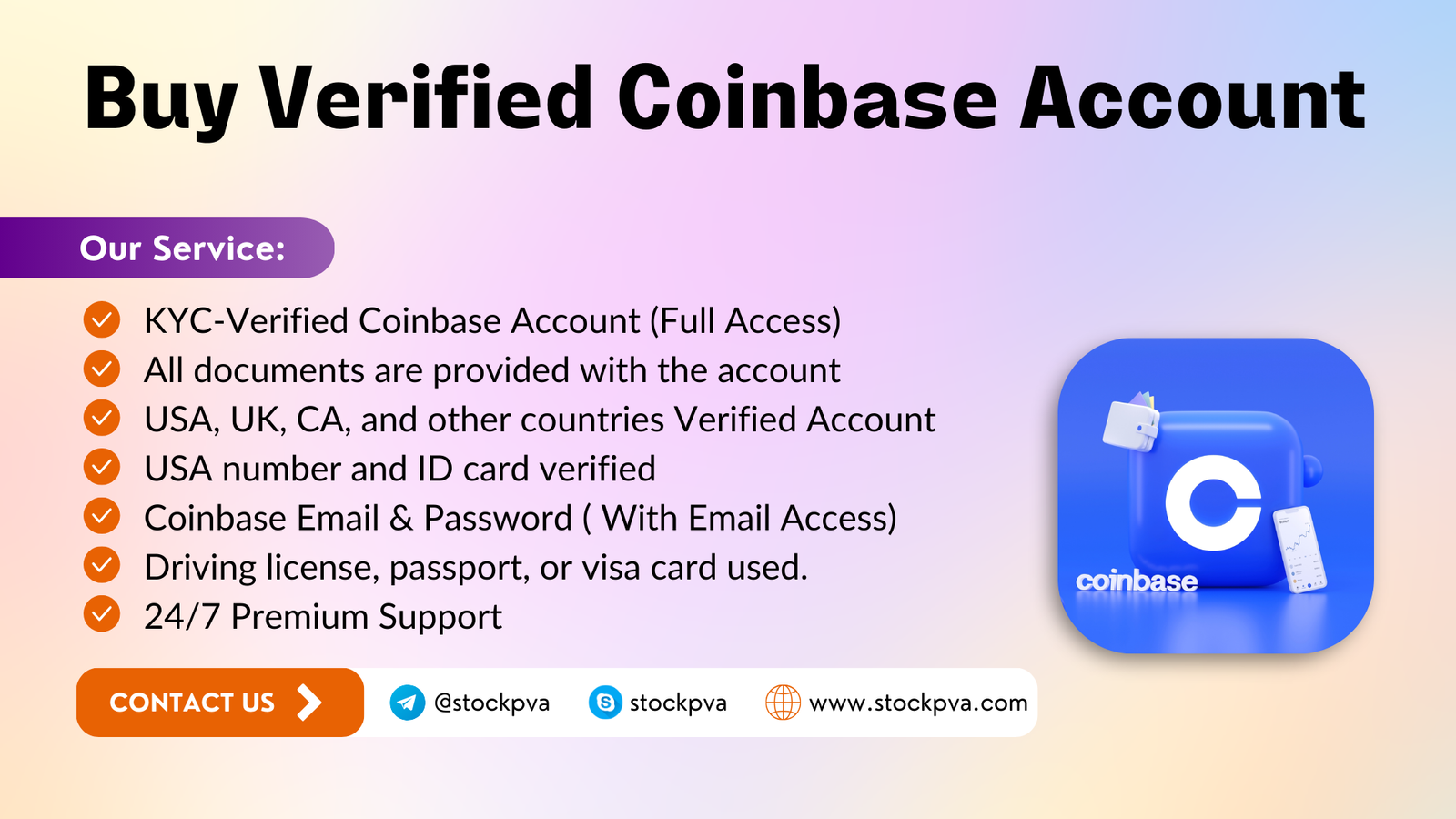 Buy Verified Coinbase Account