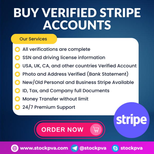 buy verified stripe account