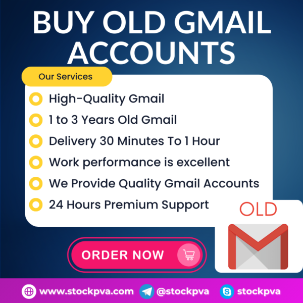 Buy Old Gmail Accounts